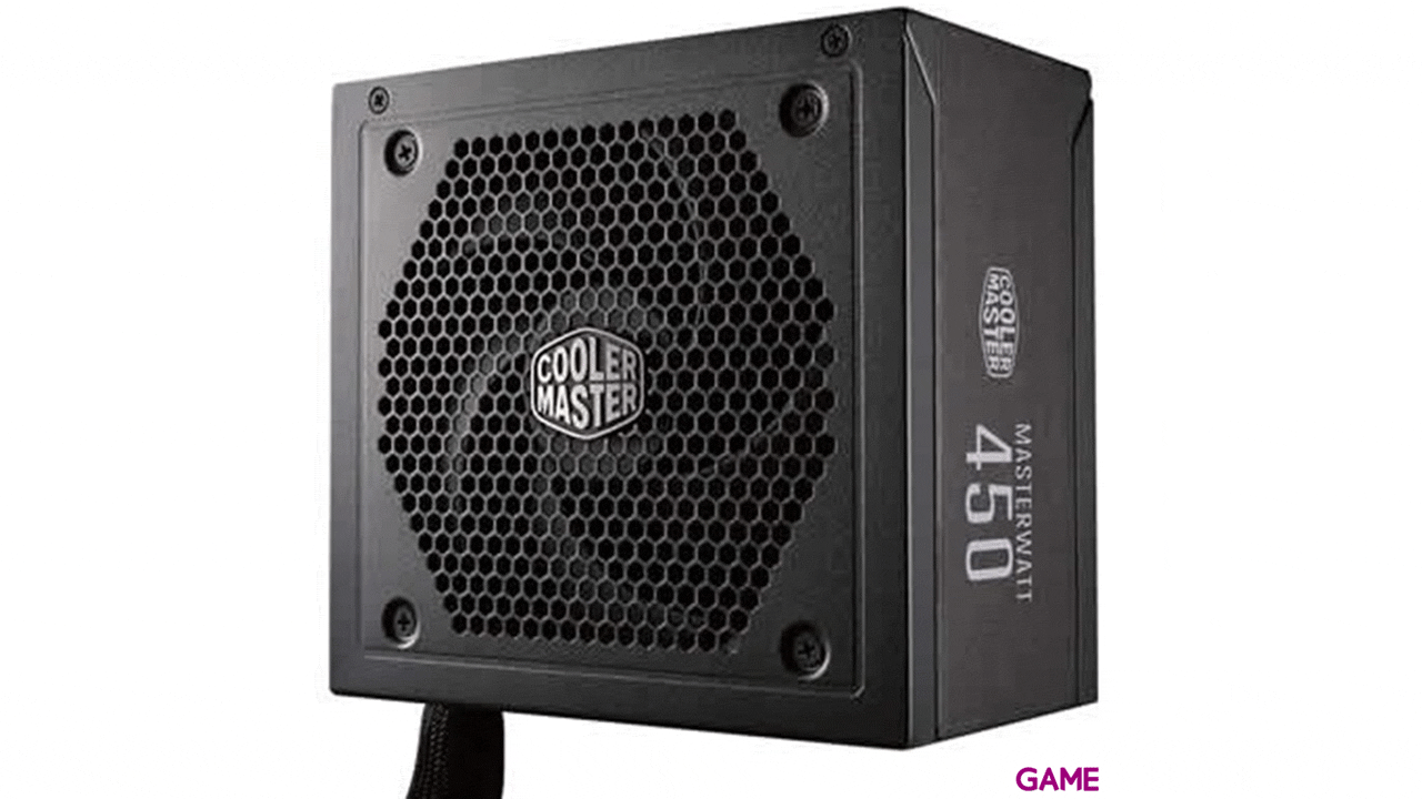 Cooler Master MasterWatt 450 TUF Gaming Edition 80+Bronze Semi-Modular 450WBNM - Fuente Alimentacion-1