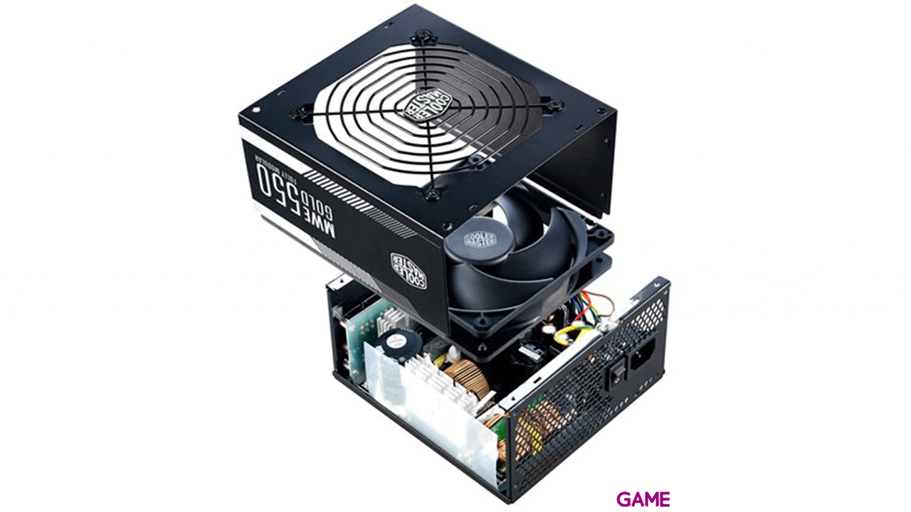 Cooler Master MWE Gold 550 80+Gold Full-Modular 550W - Fuente Alimentacion-5