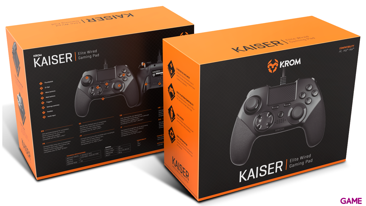 KROM KAISER PC-PS3-PS4 - Gamepad-7