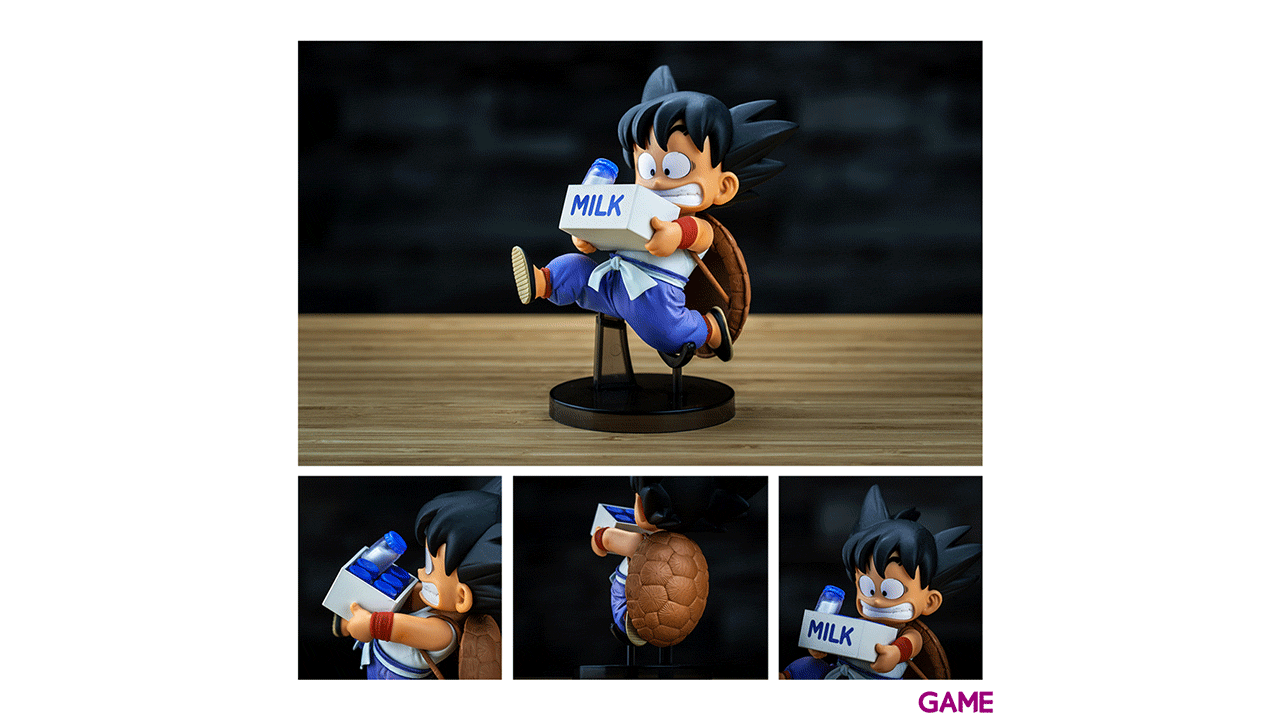 Figura Banpresto Dragon Ball Z World Figure Colosseum: Goku with Milk-1