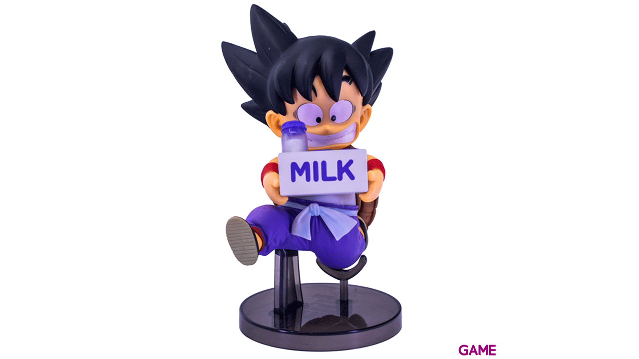 Figura Banpresto Dragon Ball Z World Figure Colosseum: Goku with Milk.  Merchandising: 