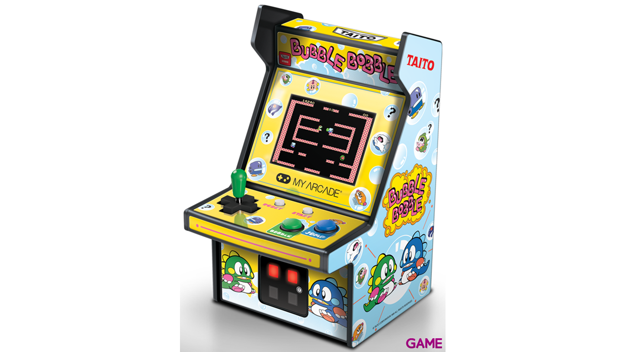 Consola Retro My Arcade Bubble Bobble-0