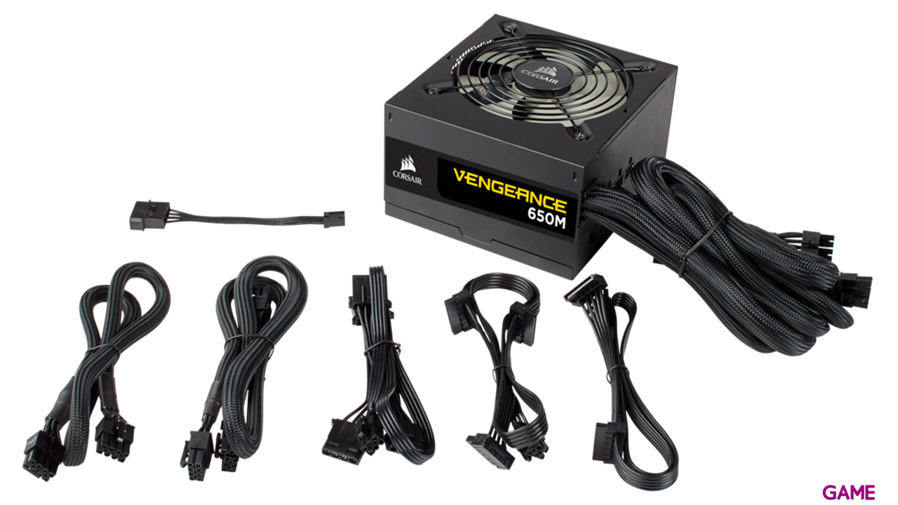 Corsair V650M 80+ Silver 650W Semi-Modular - Fuente Alimentacion-2