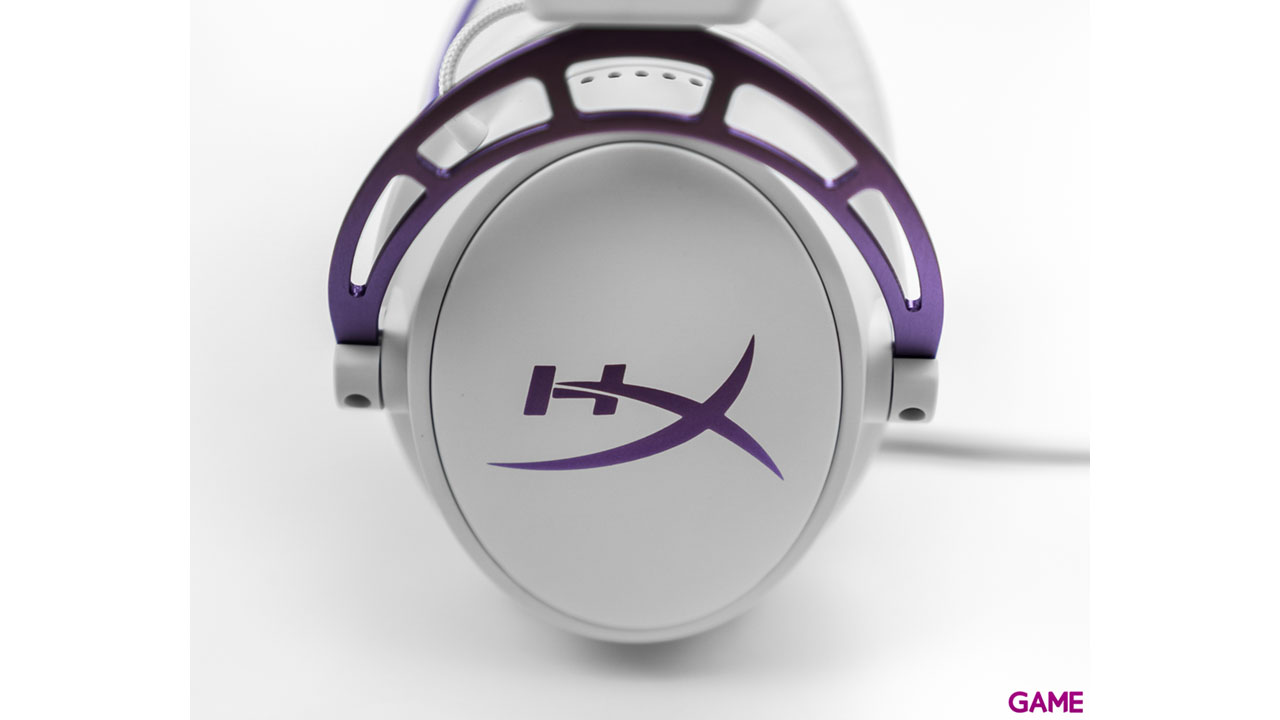 HyperX Cloud Alpha Purple Limited Edition PC-PS4-PS5-XBOX-SWITCH-MOVIL - Auriculares Gaming-0