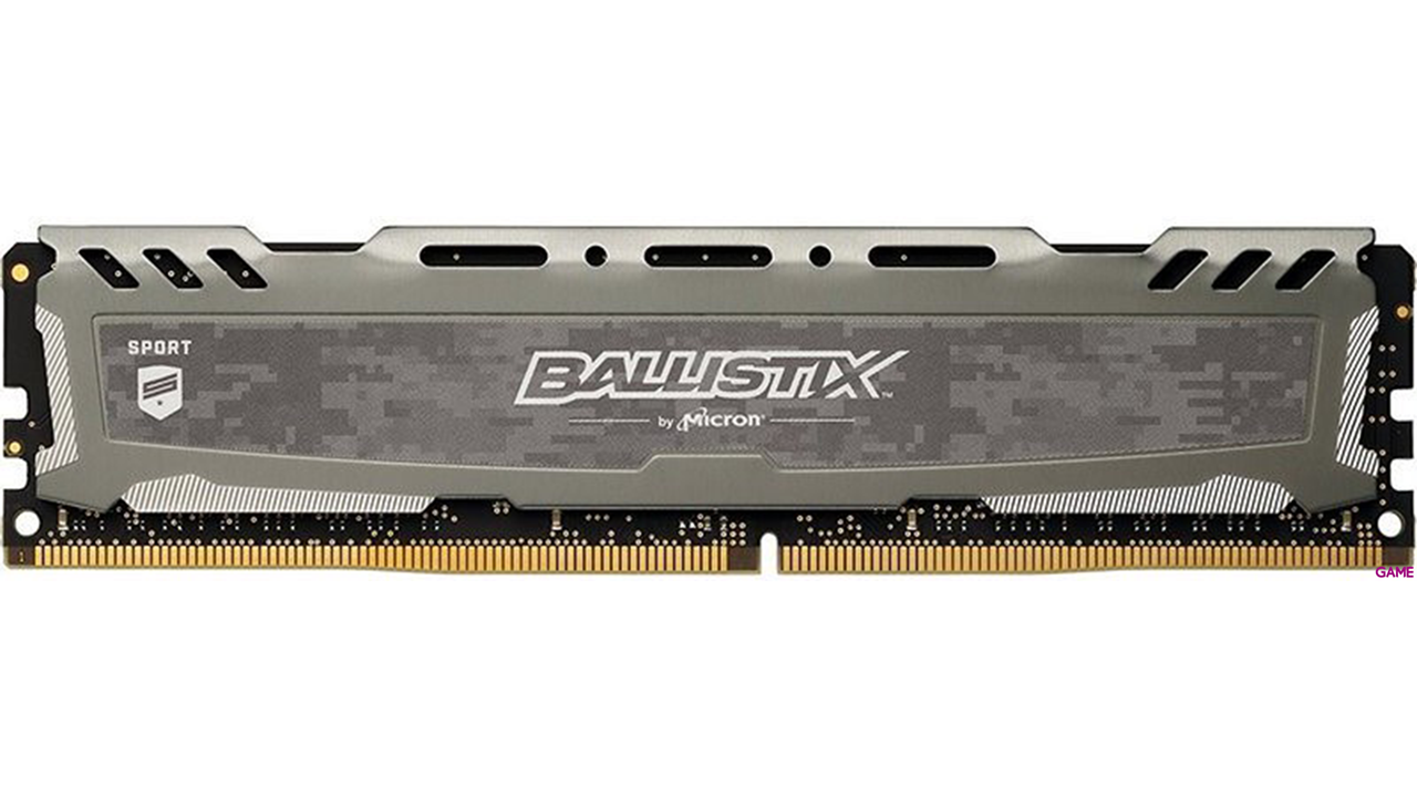 Ballistix SPORT LT GRIS 8GB DDR4 2666MHz CL16 - Memoria RAM-0