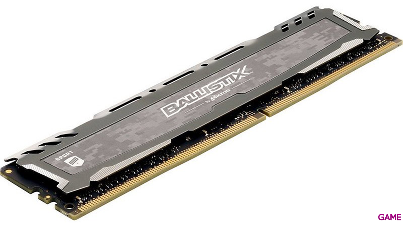 Ballistix SPORT LT GRIS 8GB DDR4 2666MHz CL16 - Memoria RAM-1