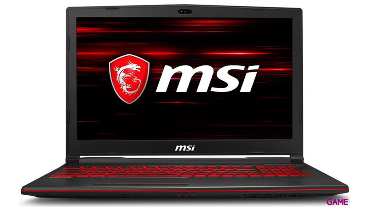 MSI GL63 8SD-270XES - i7-8750H - GTX 1660Ti 6GB - 16GB + 512GB SSD - 15,6´´ FHD 120Hz - FreeDOS -Portátil Gaming-0