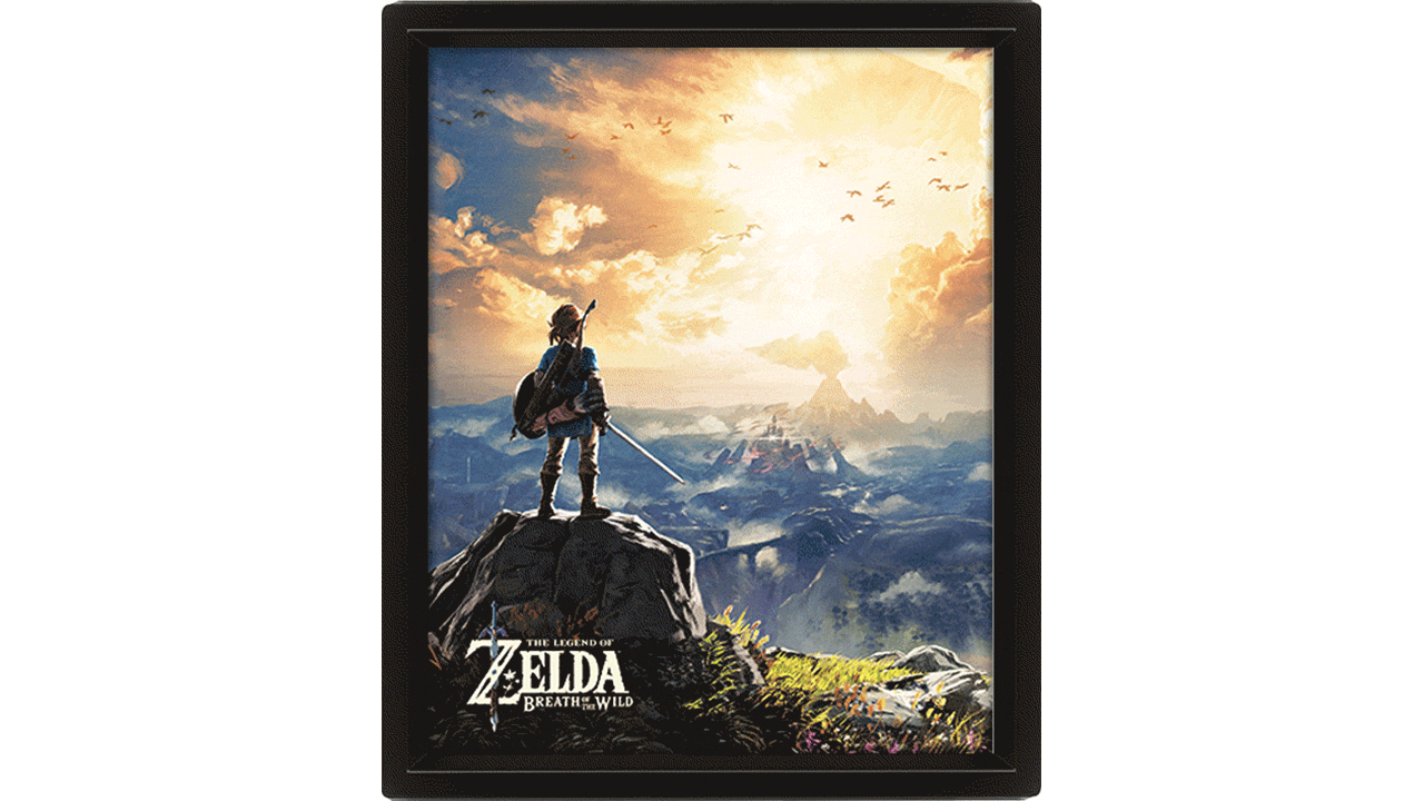 Cuadro 3D The Legend of Zelda: Sunset-0