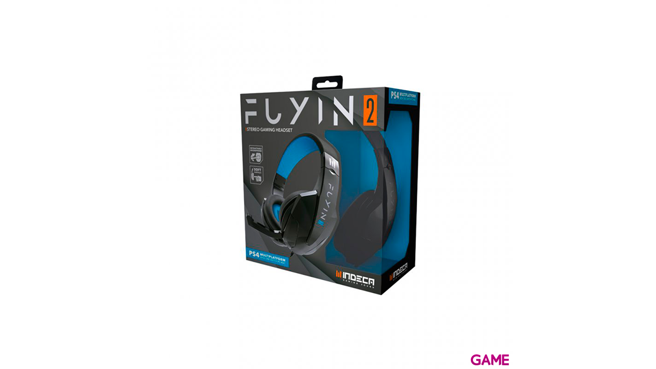 Auriculares Fuyin2 Indeca Sound PS4-XONE-NSW-PC Negro-1