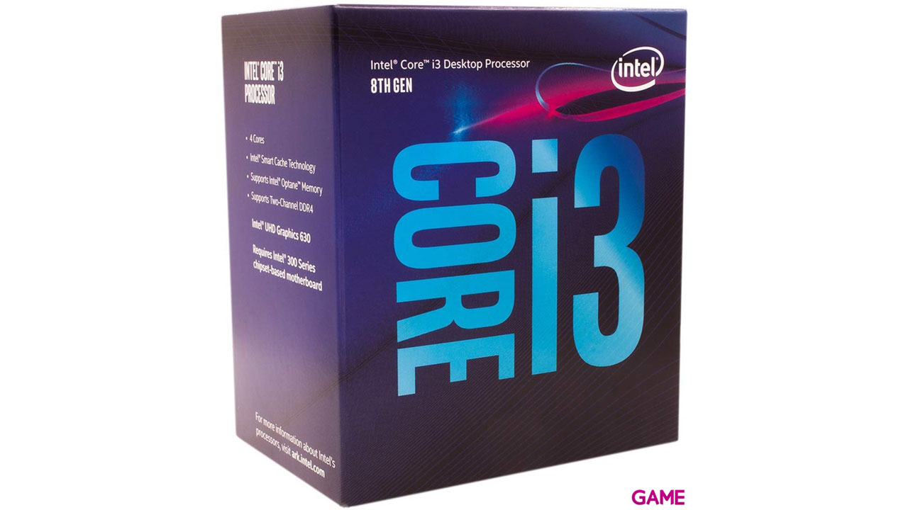 Intel Core i3 -9100F 4 núcleos 4 hilos LGA1151  - Microprocesador-0