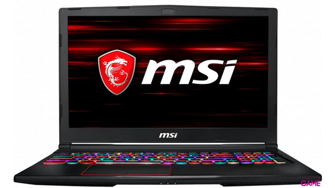 MSI GE63 Raider RGB 9SG-627ES - i7-9750H - RTX 2070 8GB - 32GB - 1TB SDD - 15,6´´ FHD 144Hz - W10 - Ordenador Portátil Gaming-0