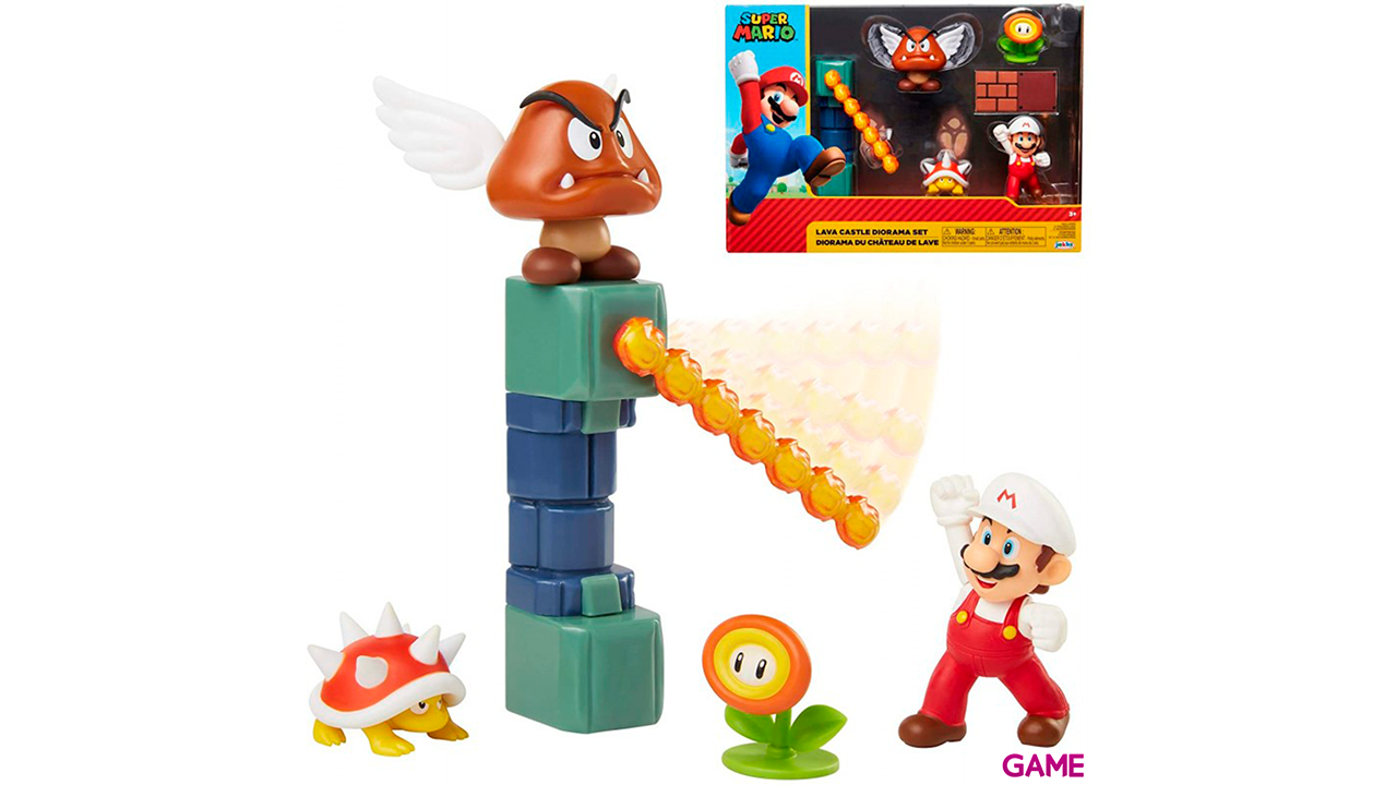 Set Castillo de Lava Super Mario-0