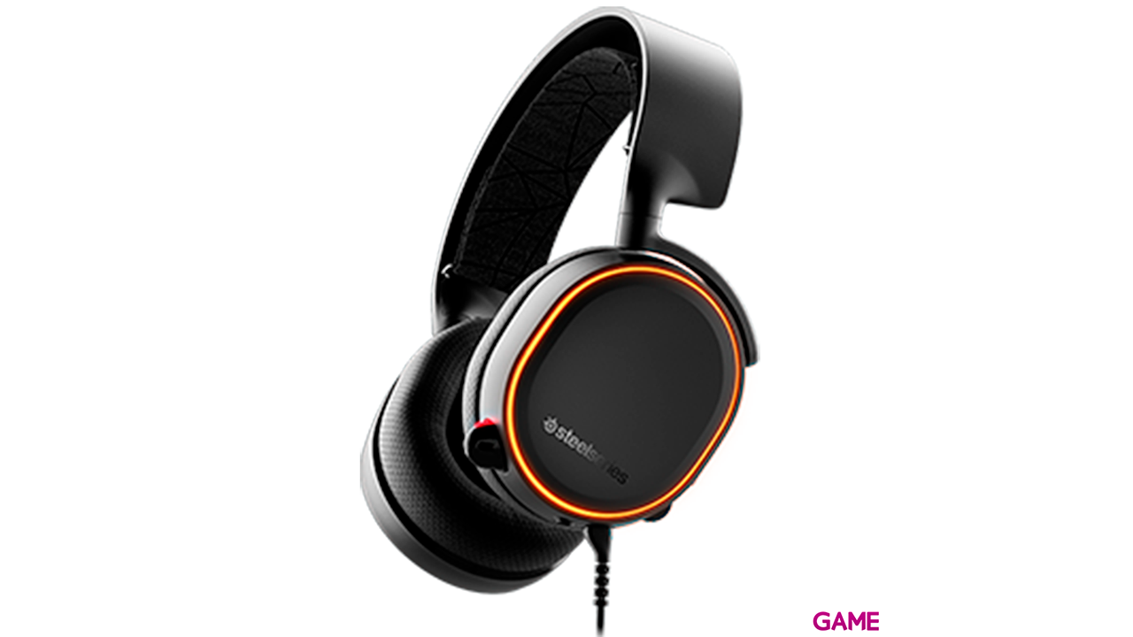 SteelSeries Arctis 5 Negro (2019 Edition) RGB PC-PS4-PS5-MOVIL - Auriculares Gaming-0