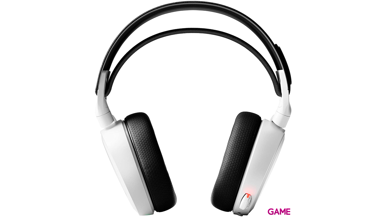 SteelSeries Arctis 7 Blanco (2019 Edition) WirelessWireless PC-PS4-PS5-XBOX-SWITCH-MOVIL - Auriculares Gaming Inalámbricos-4