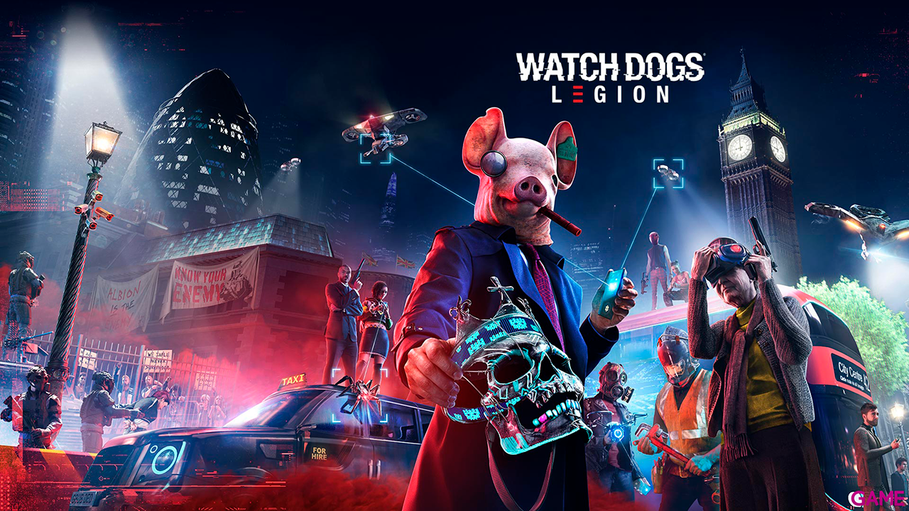 Figura Watch Dogs Legion + WD Legion Ultimate-1