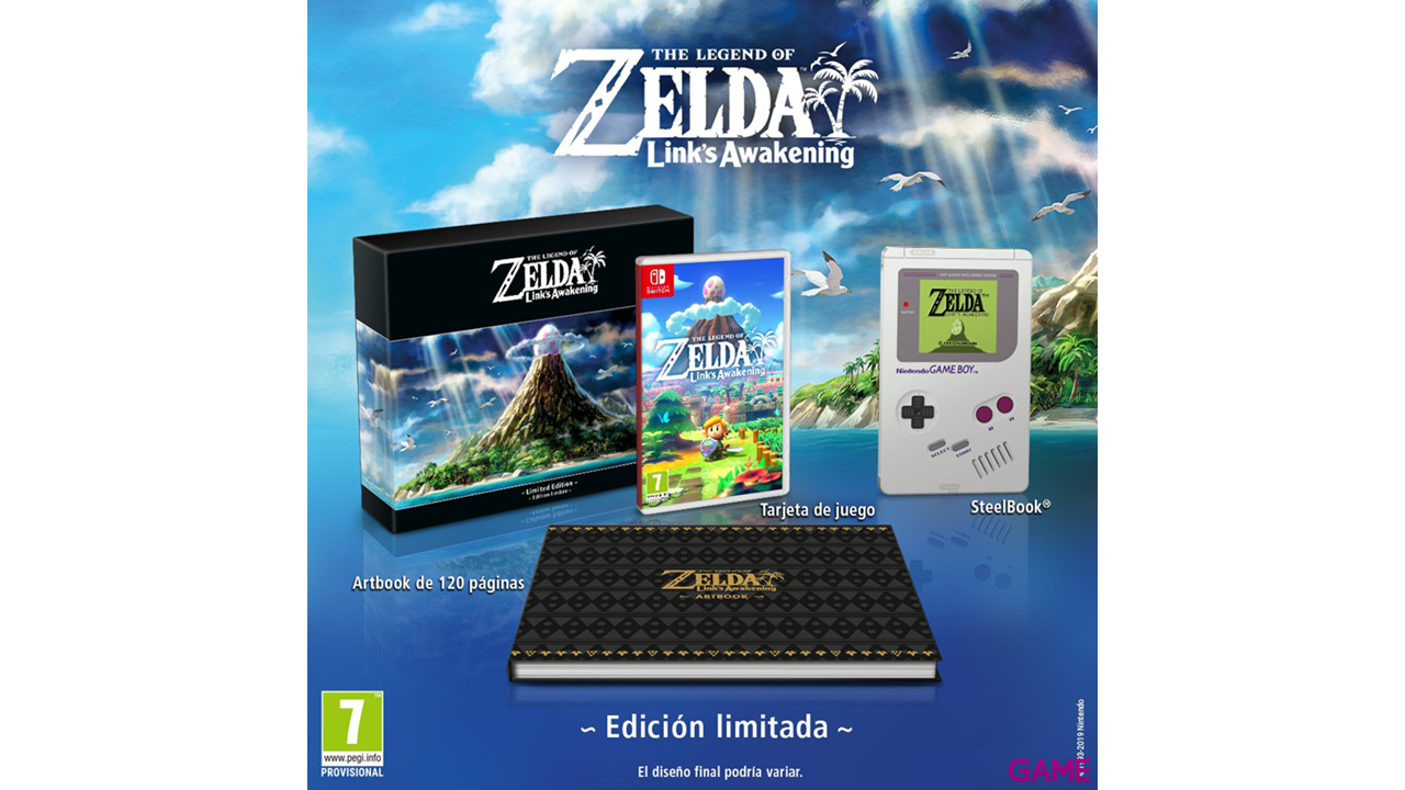 The Legend of Zelda Link´s Awakening Remake Edición Limitada-0