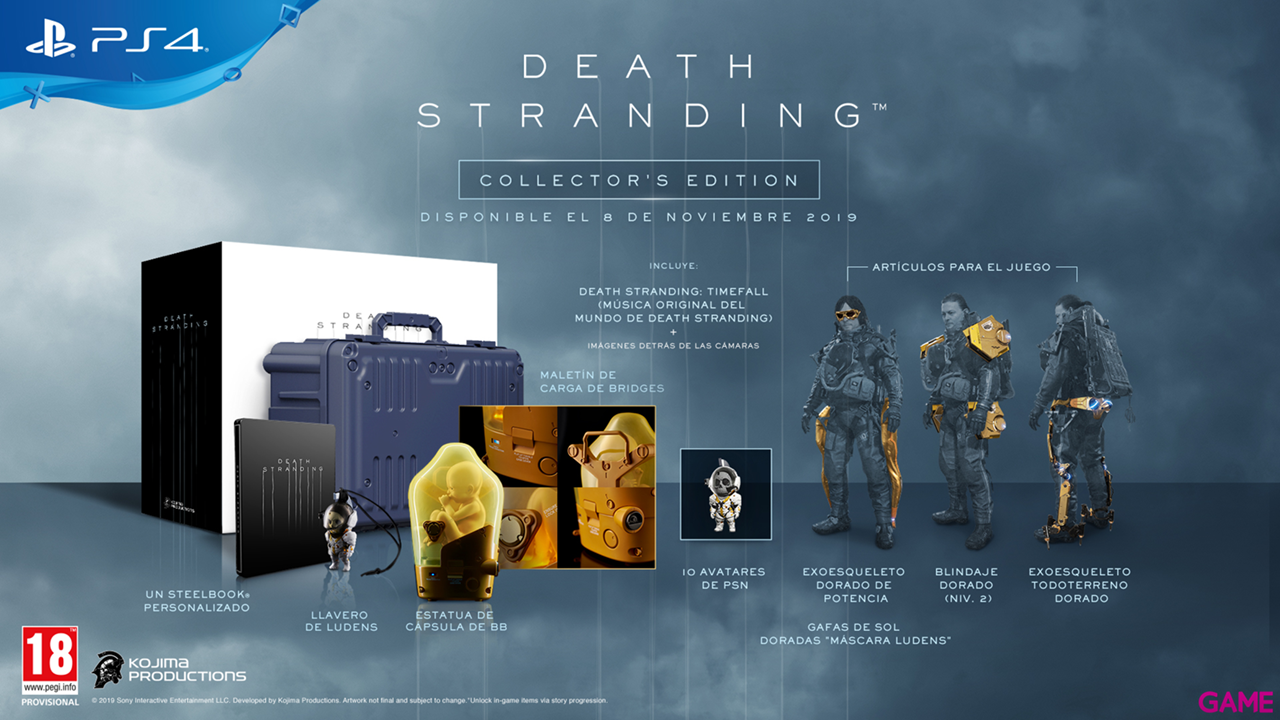Resultado de imagen de death stranding collector's edition