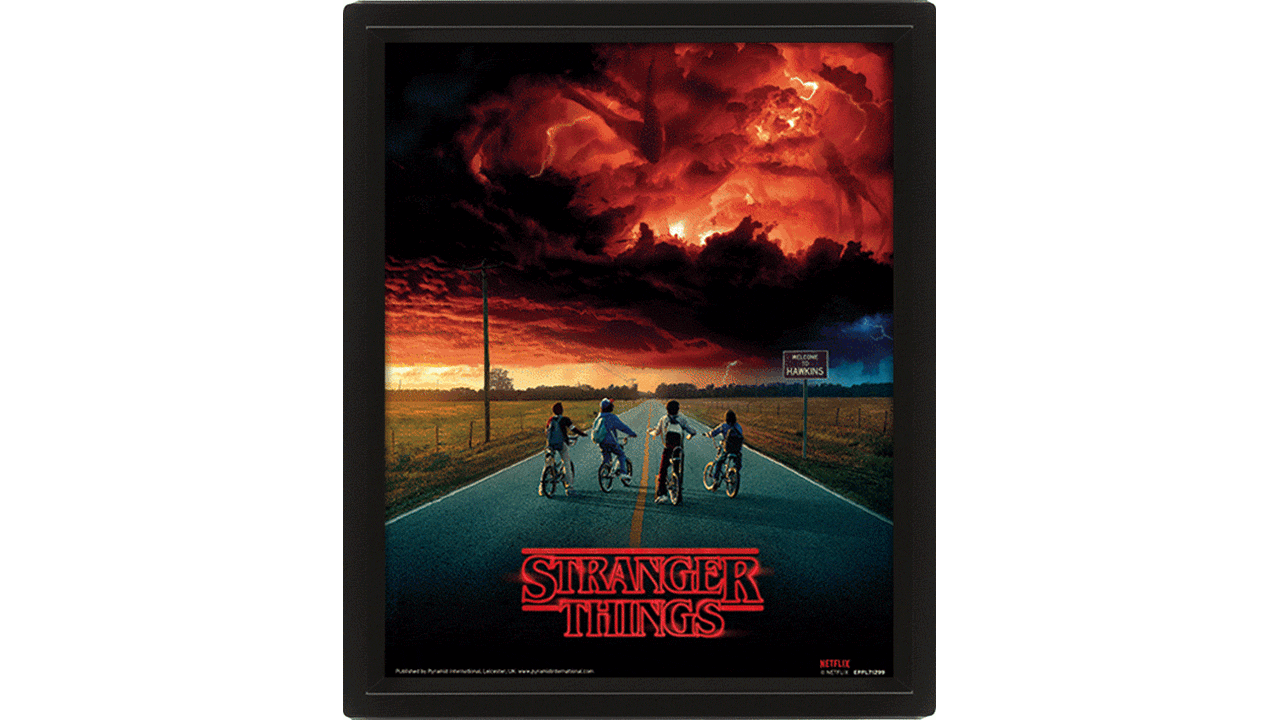 Cuadro 3D Stranger Things Mind Flayer-0