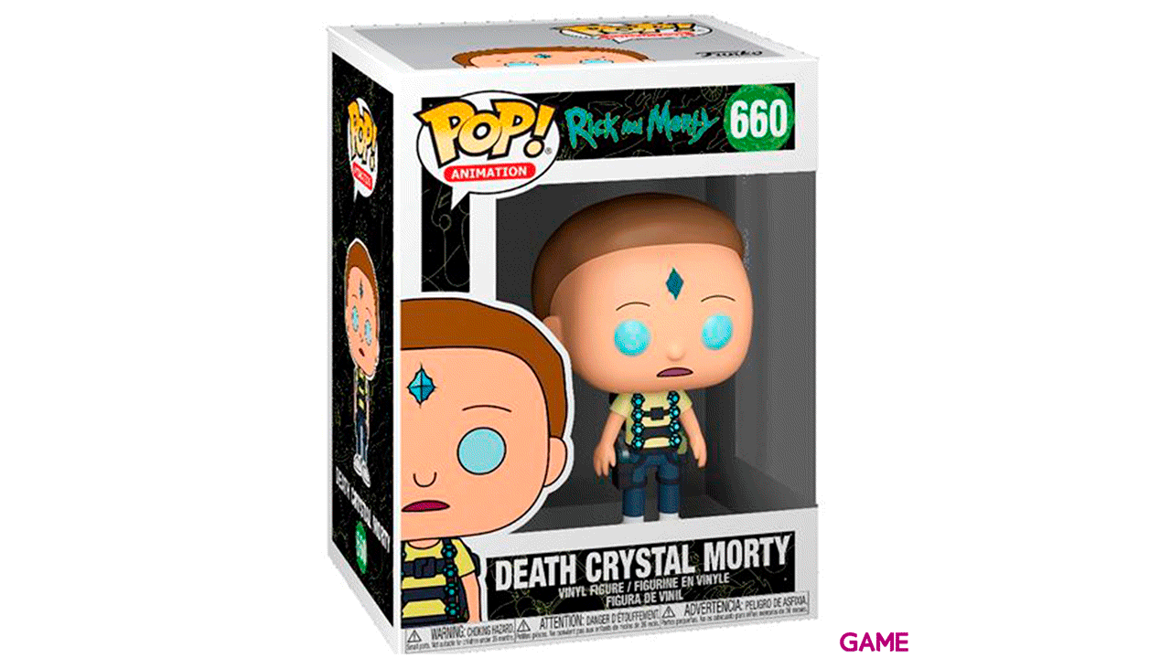 Figura POP Rick y Morty: Crystal Morty-1