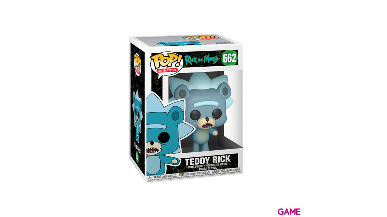 Figura POP Rick y Morty: Teddy Rick-1