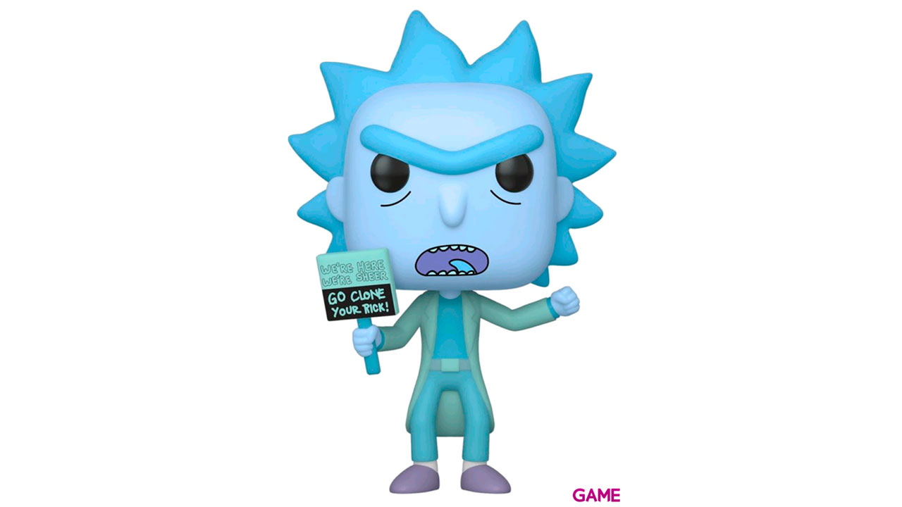 Figura POP Rick y Morty: Hologram Rick-1