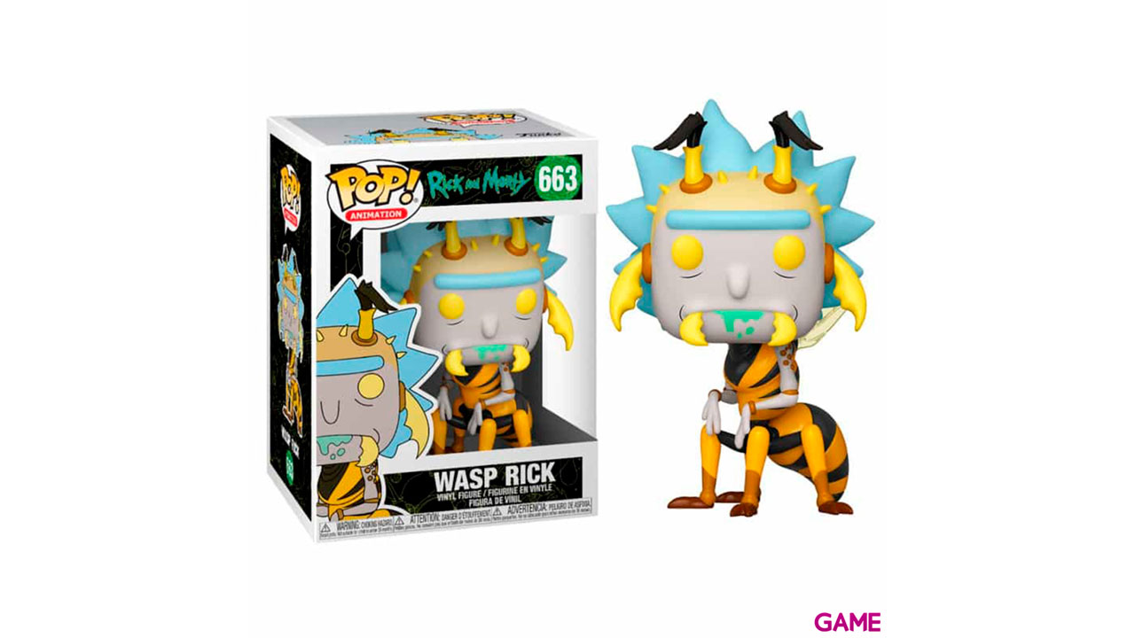 Figura POP Rick y Morty: Wasp Rick-0