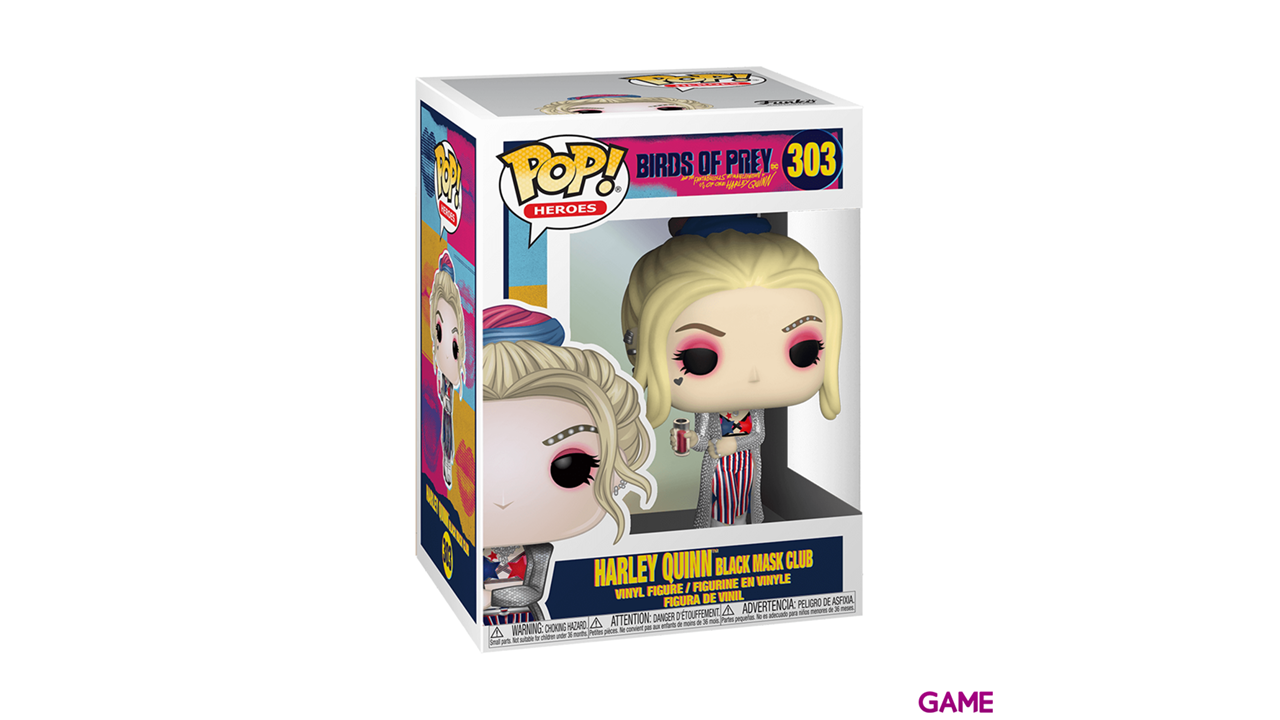 Figura POP Birds of Prey: Harley Quinn Club Look-1