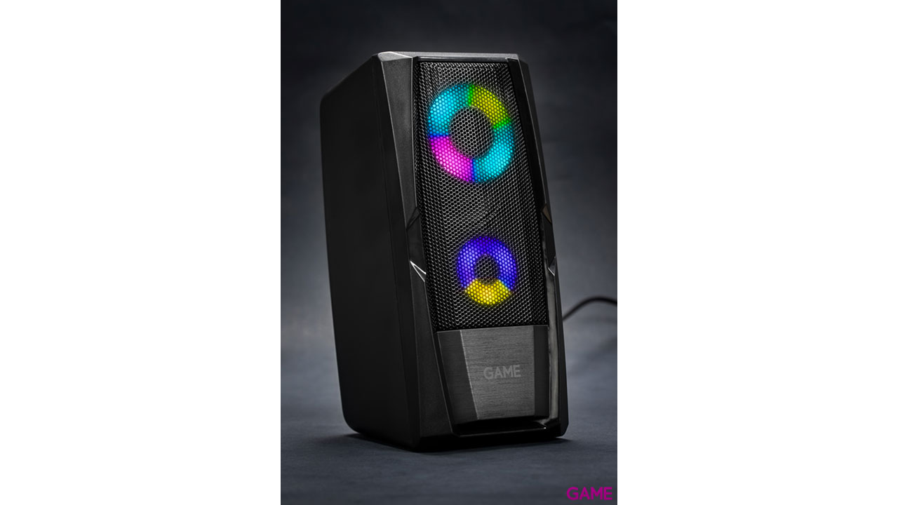 GAME SP200 2.0 RGB Speaker - Altavoces-2