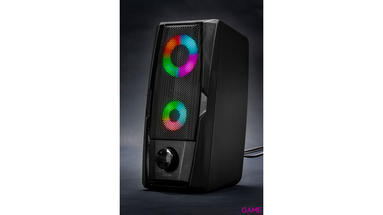 GAME SP200 2.0 RGB Speaker - Altavoces-3