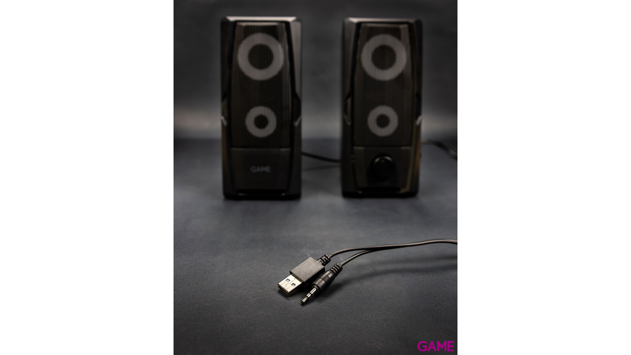 GAME SP200 2.0 RGB Speaker - Altavoces-5
