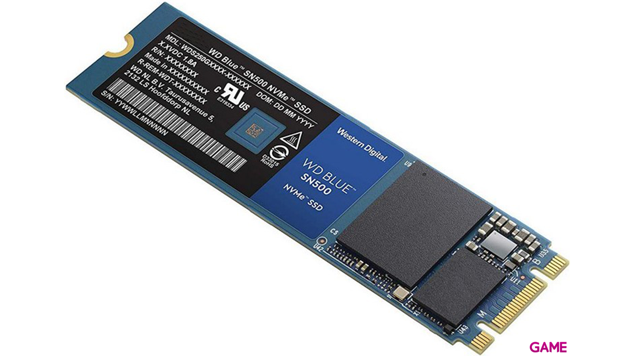 WD Blue SN500 500GB M.2 2280 NVMe SSD - Disco Duro Interno-2