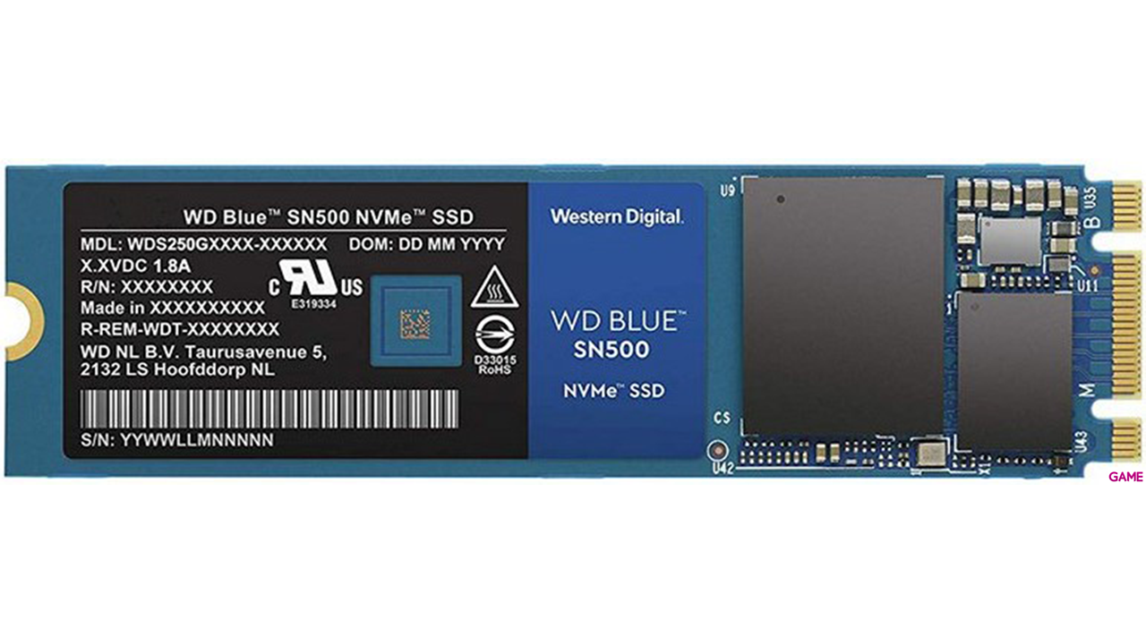 WD Blue SN500 250GB M.2 2280 NVMe SSD - Disco Duro Interno-0