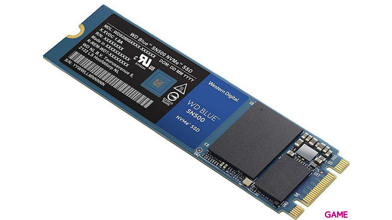 WD Blue SN500 250GB M.2 2280 NVMe SSD - Disco Duro Interno-2