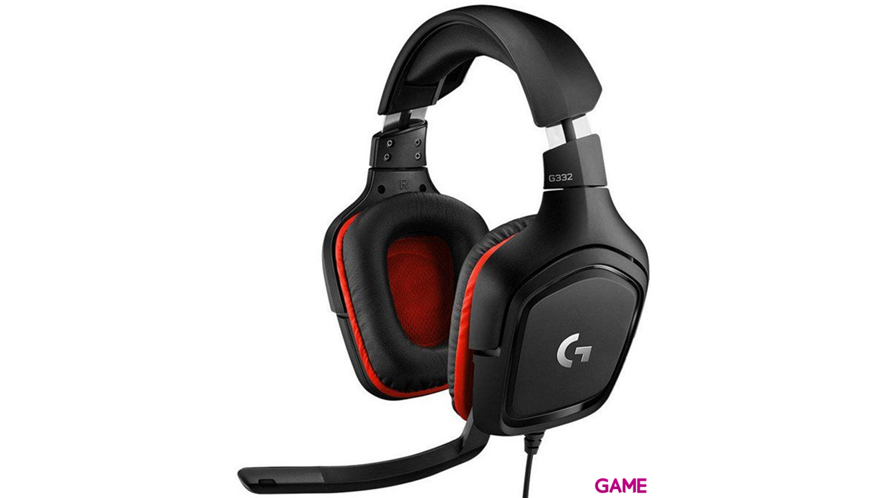 Logitech G332 PC-PS4-PS5-XBOX-SWITCH-MOVIL - Auriculares Gaming
