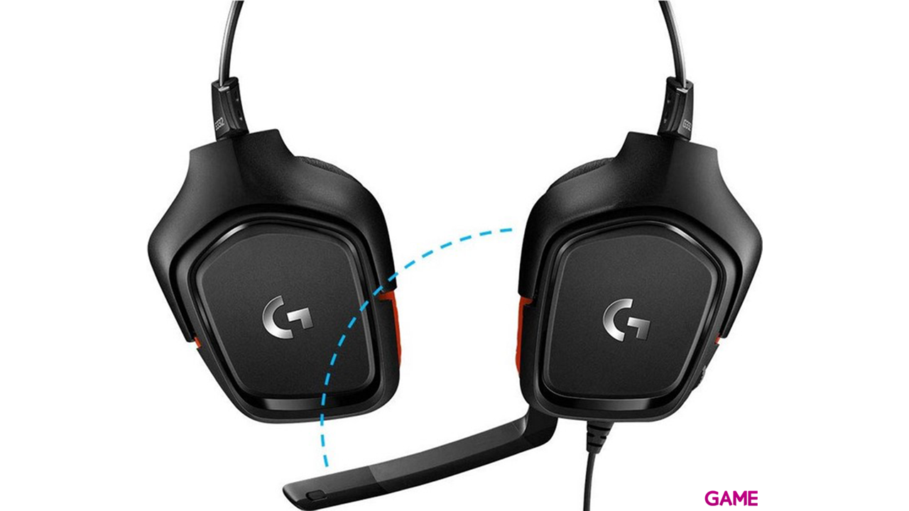 Logitech G332 PC-PS4-PS5-XBOX-SWITCH-MOVIL - Auriculares Gaming-3