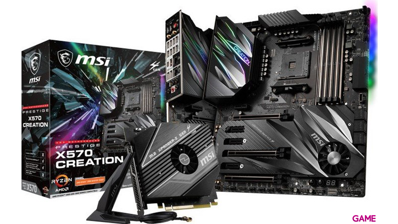 MSI PRESTIGE X570 CREATION ATX AM4 - Placa Base-0