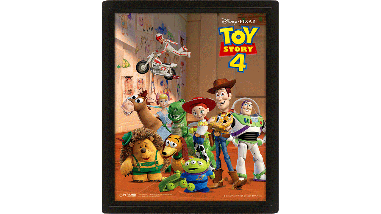 Cuadro 3D Toy Story 4-0