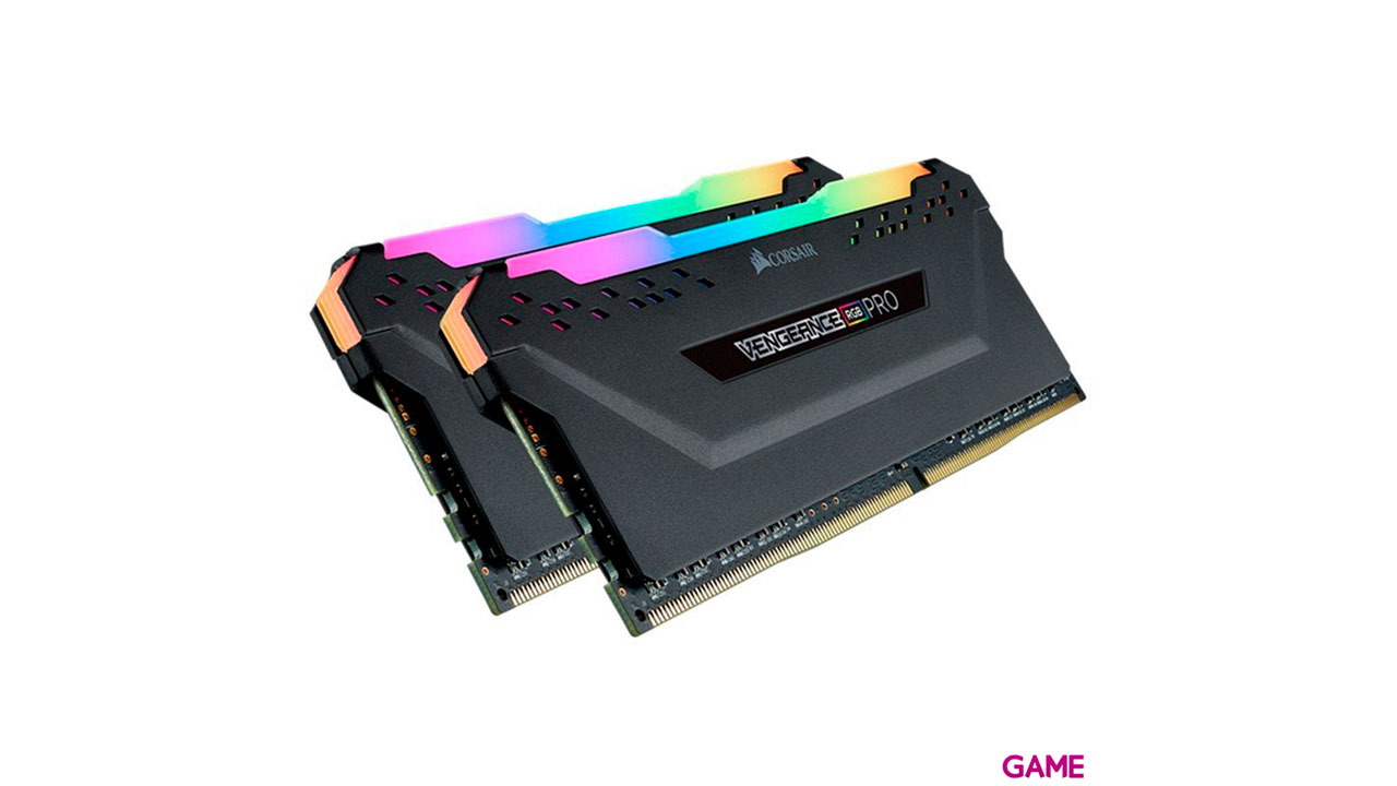 Corsair Vengeance RGB Pro DDR4 32GB (2x16GB) 3000Mhz CL15 - Memoria RAM-0
