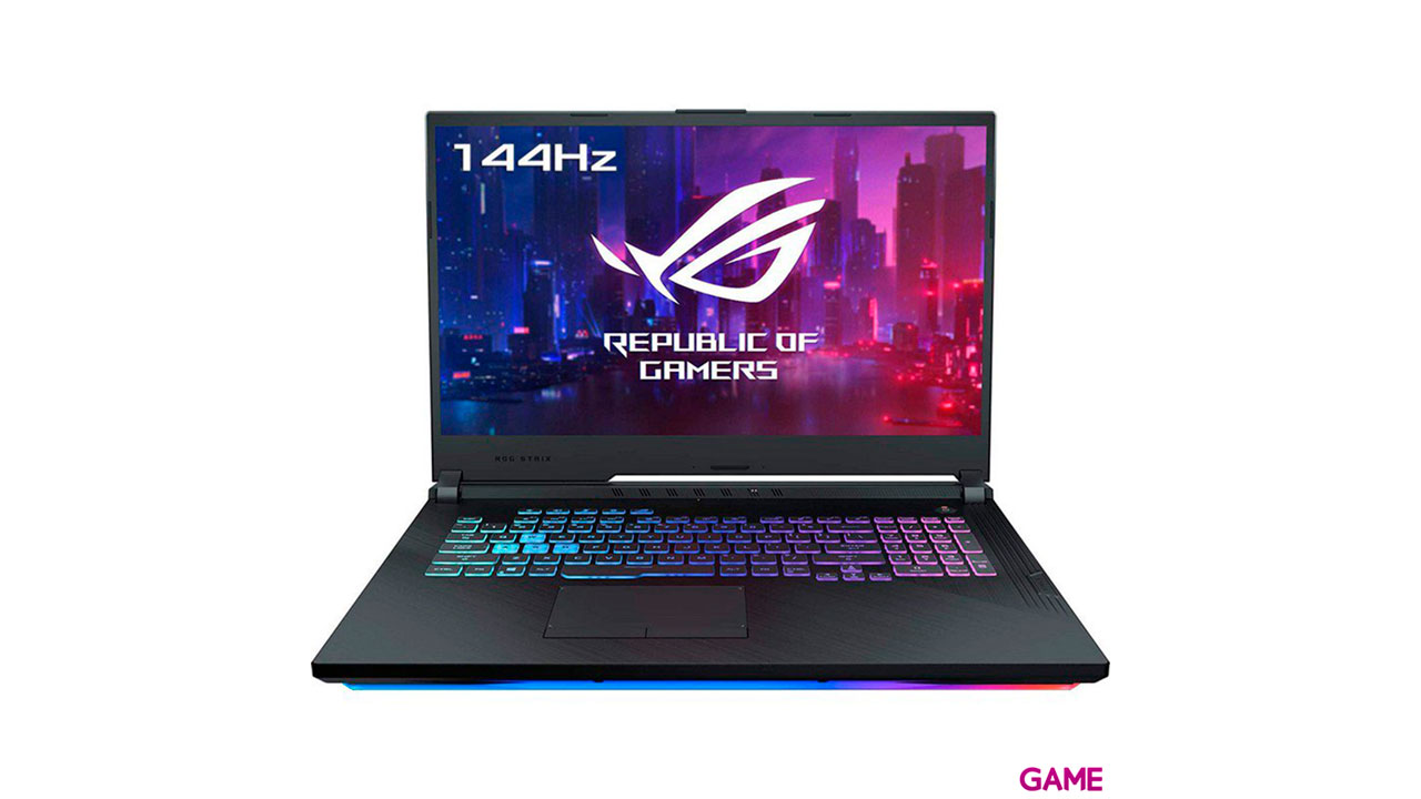 ASUS ROG Strix G731GU-EV038T i7-9750H - GTX 1660Ti 6GB - 16GB - 1TB HDD + 256GB SSD - 17,3´´ - W10 - Ordenador Portátil Gaming-0