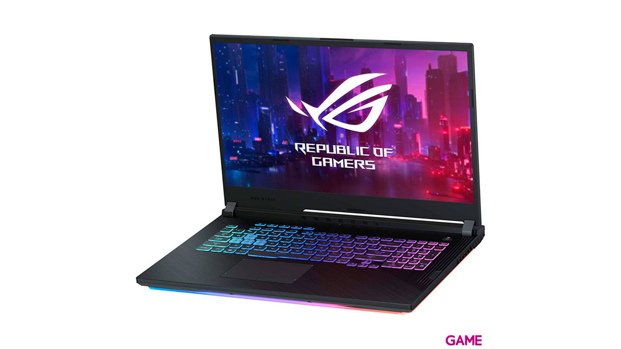 ASUS ROG Strix G731GU-EV038T i7-9750H - GTX 1660Ti 6GB - 16GB - 1TB HDD + 256GB SSD - 17,3´´ - W10 - Ordenador Portátil Gaming-1