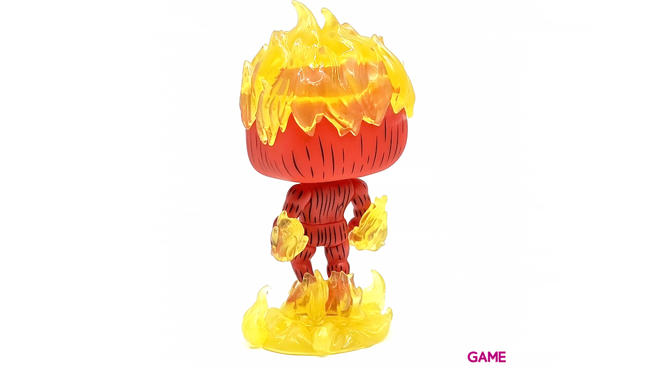 Figura POP Cuatro Fantásticos: Antorcha Humana-5