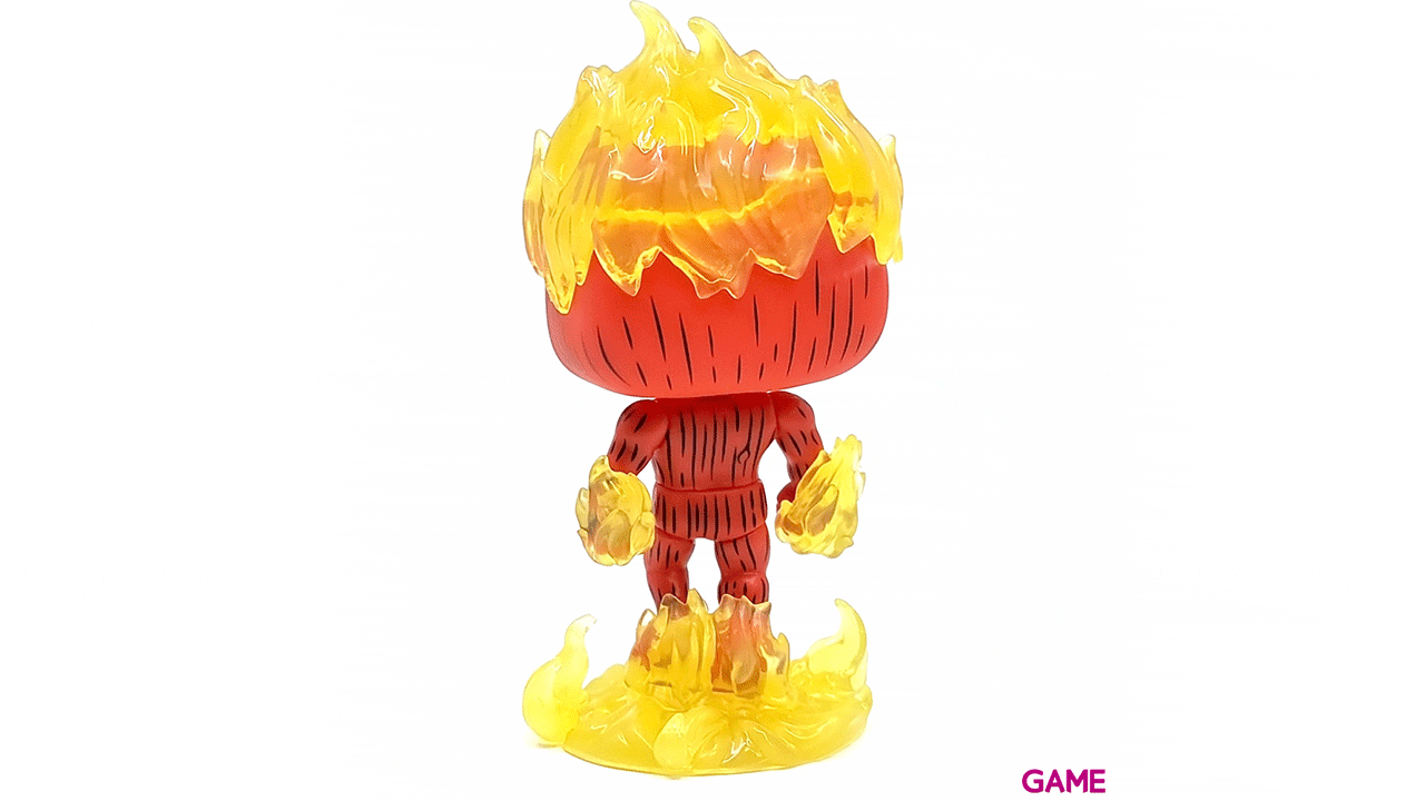Figura POP Cuatro Fantásticos: Antorcha Humana-6