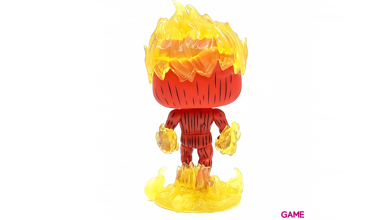 Figura POP Cuatro Fantásticos: Antorcha Humana-7