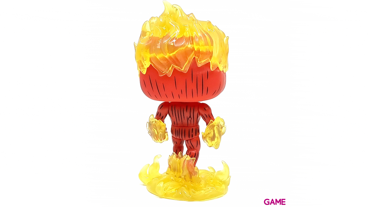 Figura POP Cuatro Fantásticos: Antorcha Humana-8