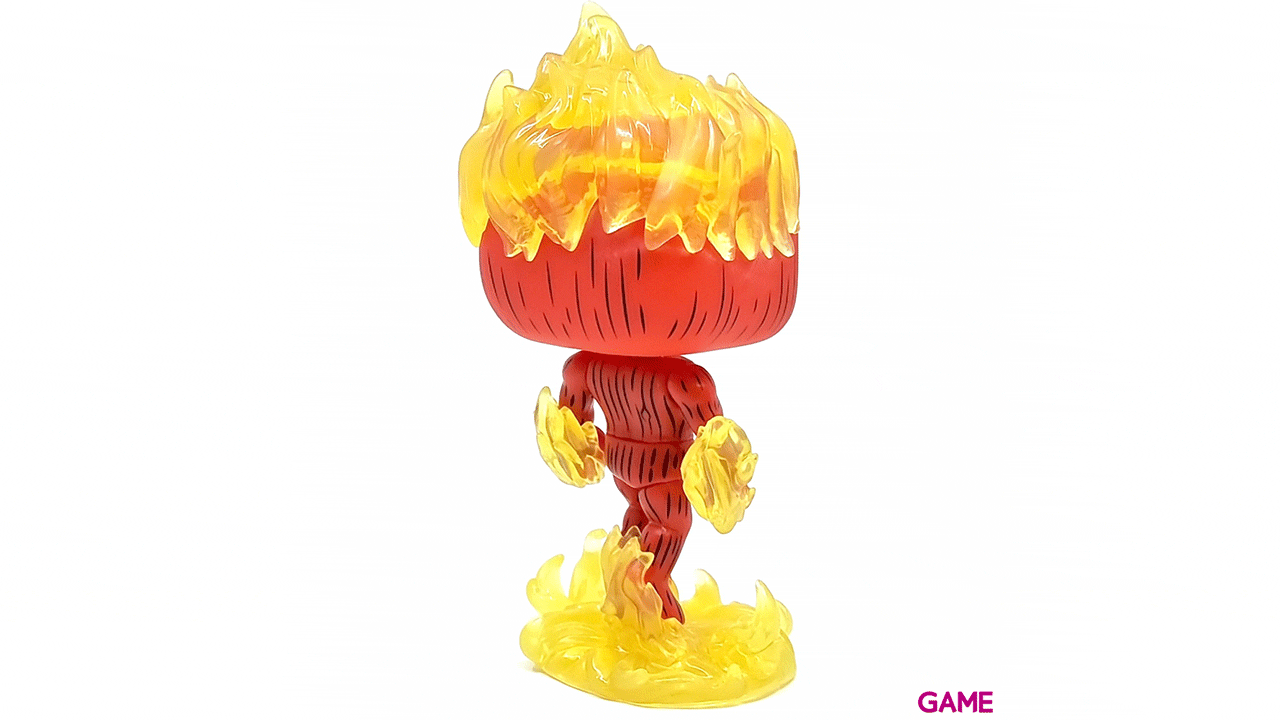 Figura POP Cuatro Fantásticos: Antorcha Humana-10