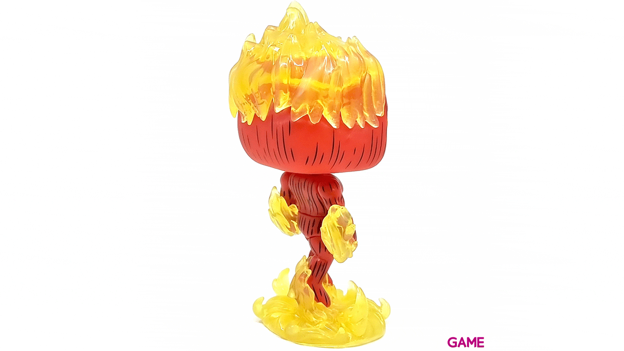 Figura POP Cuatro Fantásticos: Antorcha Humana-11