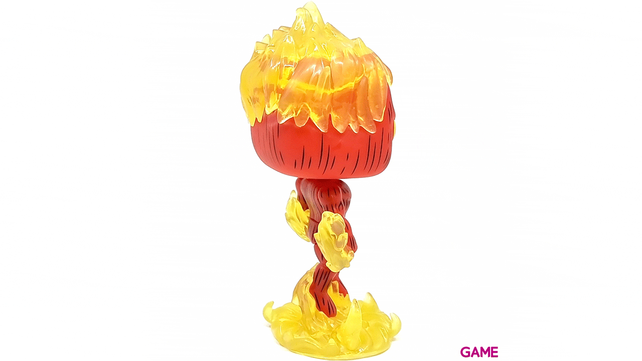 Figura POP Cuatro Fantásticos: Antorcha Humana-12