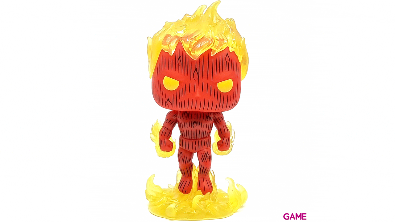 Figura POP Cuatro Fantásticos: Antorcha Humana-13