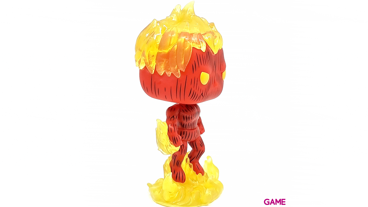 Figura POP Cuatro Fantásticos: Antorcha Humana-16