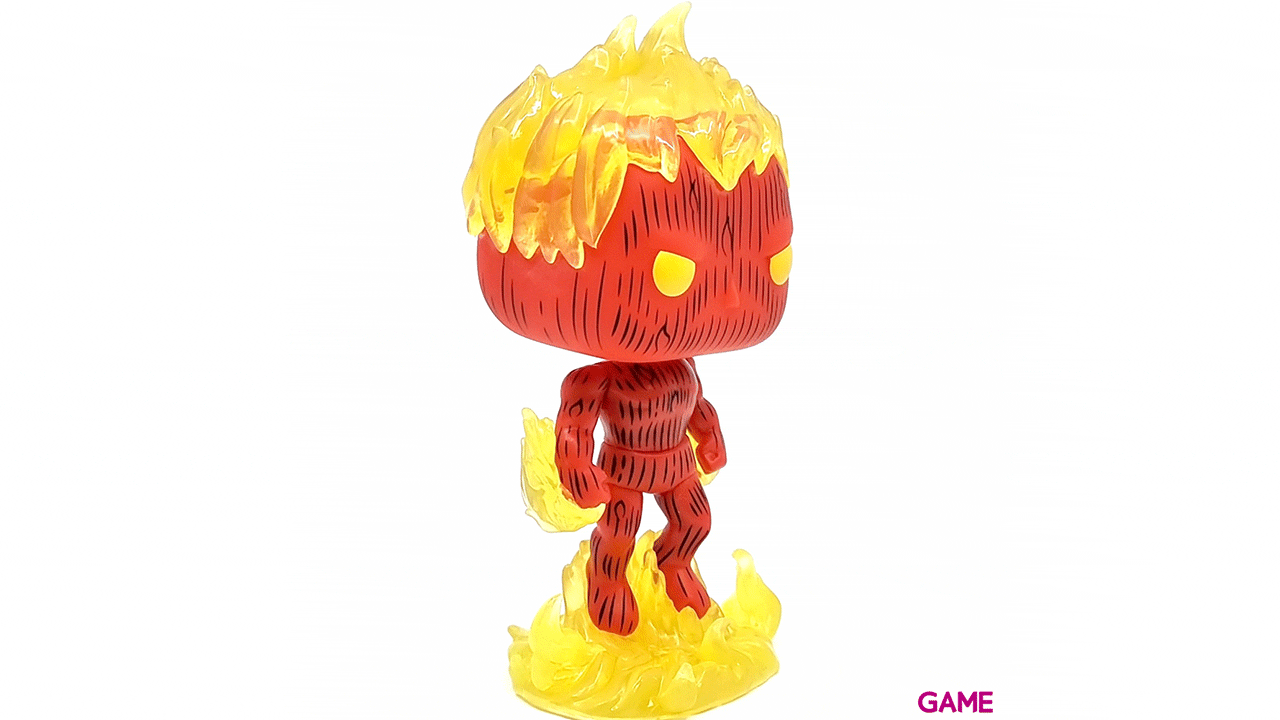 Figura POP Cuatro Fantásticos: Antorcha Humana-17